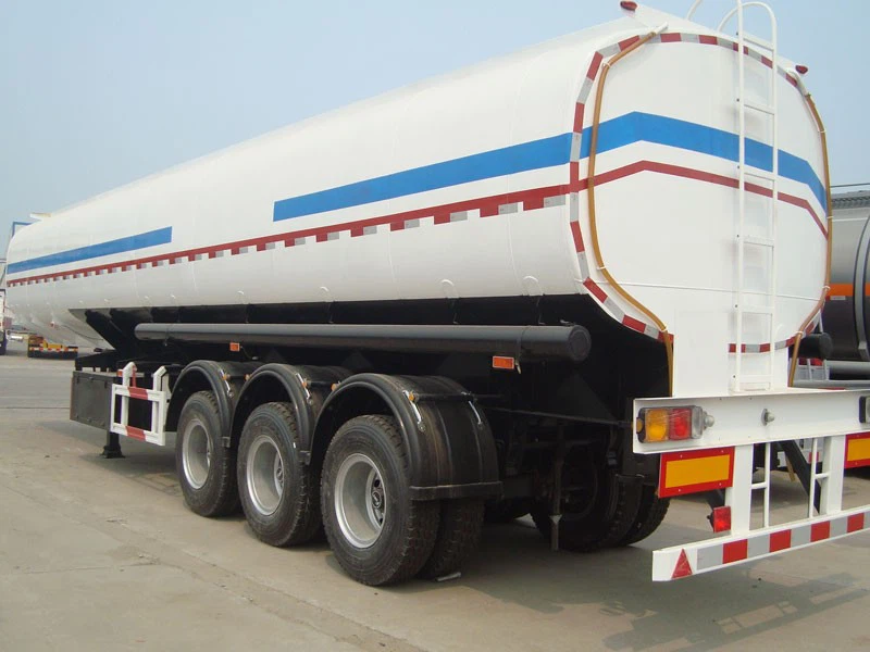 New 3 Axle 42000L Fuel Tanker Trailer For Sale